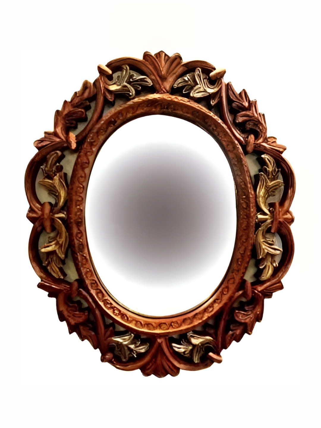 

VAS collection home Brown Wooden Mirror Frame