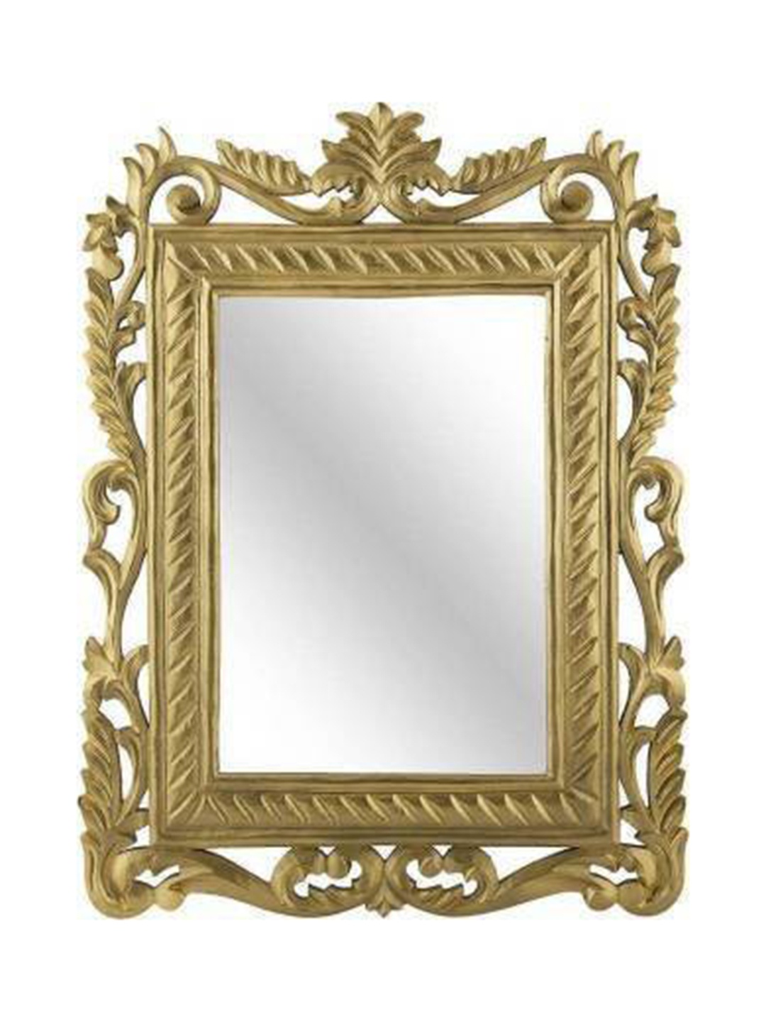 

VAS collection home Textured Rectangular Mirror, Gold