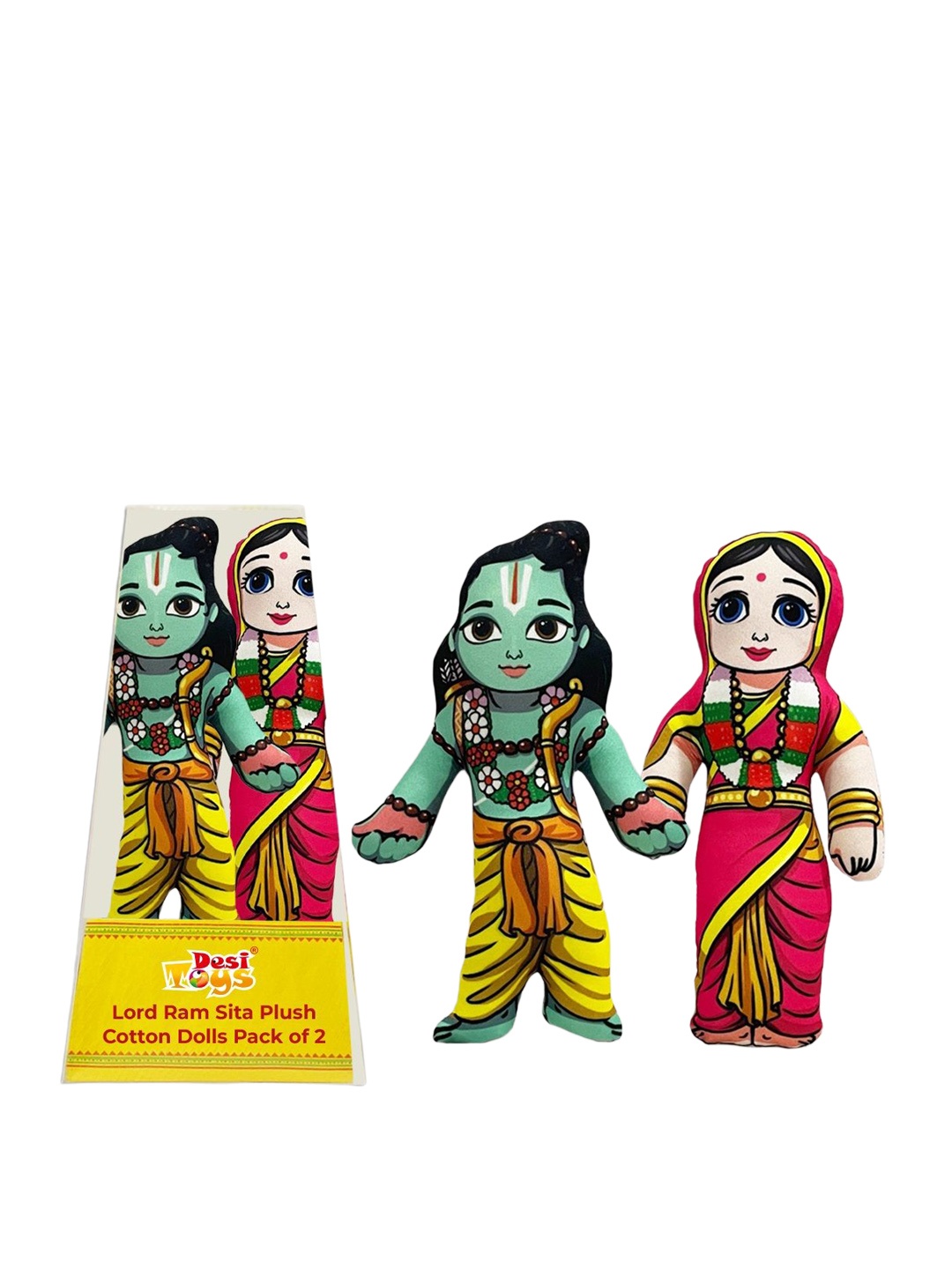 

Desi Toys Cotton Doll Soft Toys and Dolls, Green