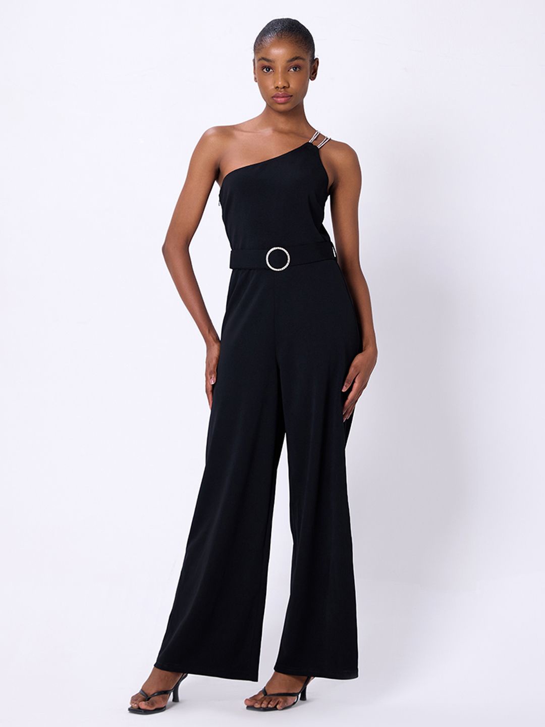 

COVER STORY Basic Jumpsuit, Black