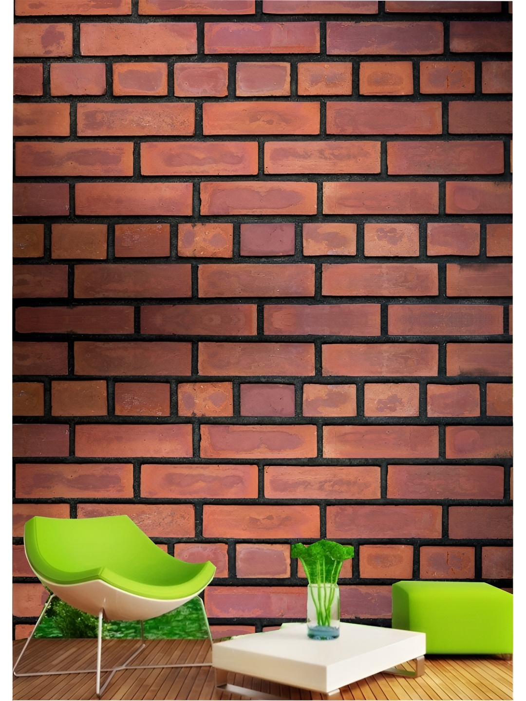 

Aura Brown Printed Self-Adhesive Wall Sicker