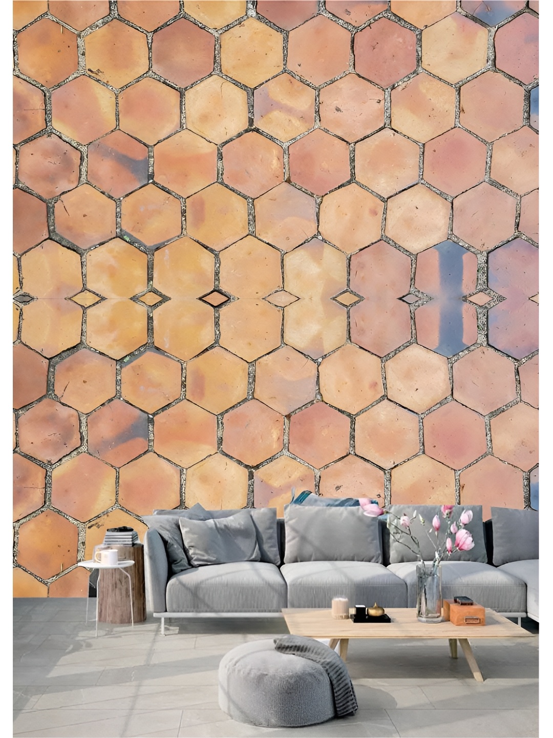 

Aura Brown & Black 3D Printed Self Adhesive Wall Sticker