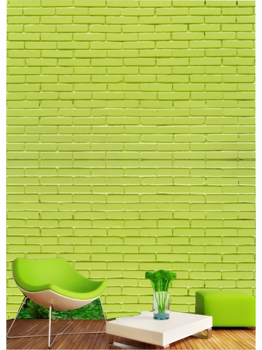 

Aura Green 3D Printed Self Adhesive Wall Sticker
