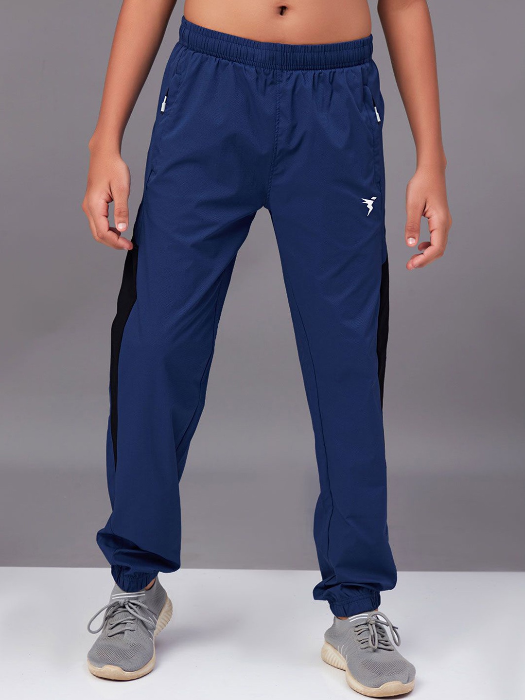 Technosport Boys Slim Fit Joggers With Techno Guard, Blue