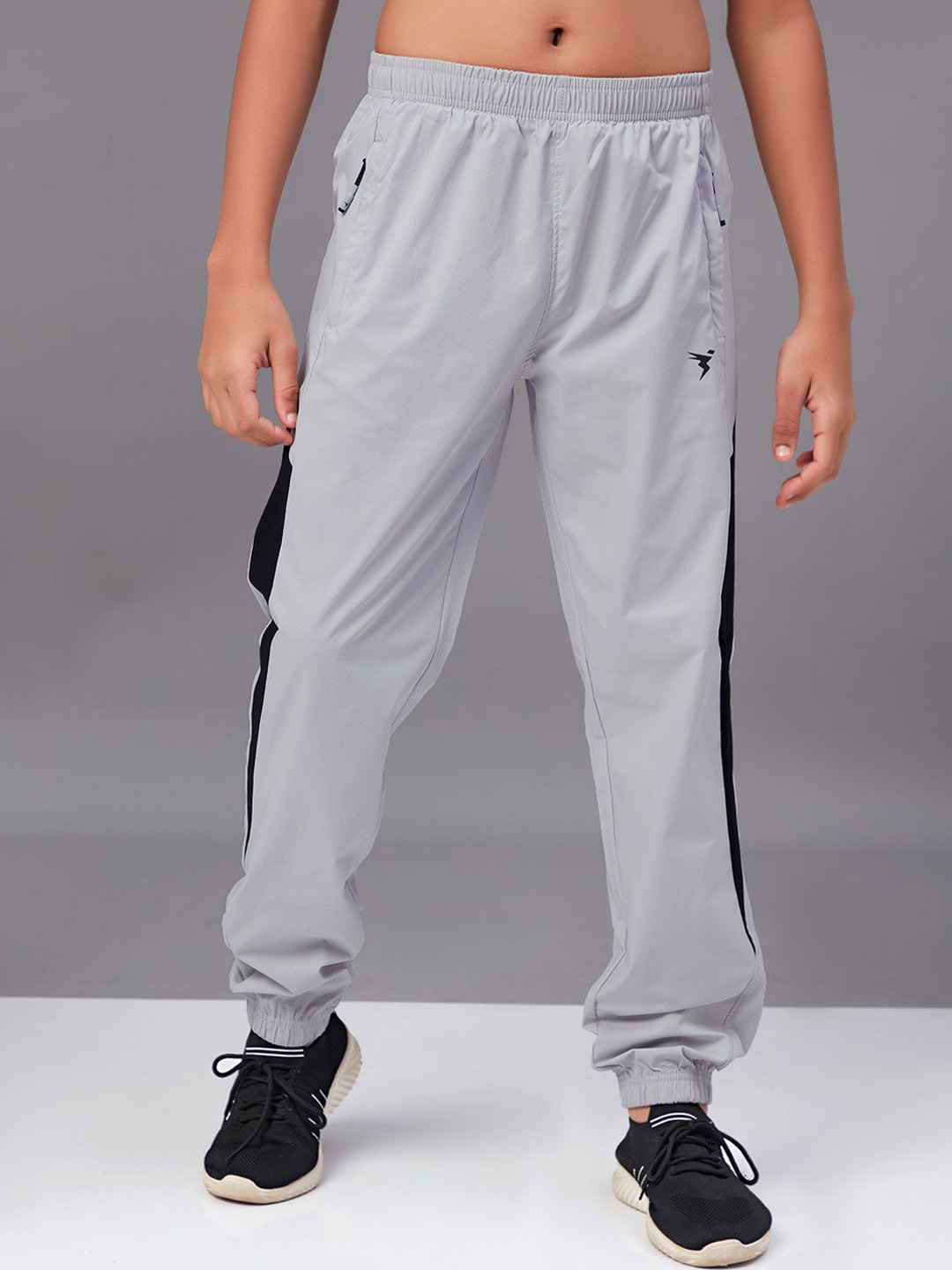 

Technosport Boys Slim Fit Joggers With Techno Guard, Grey