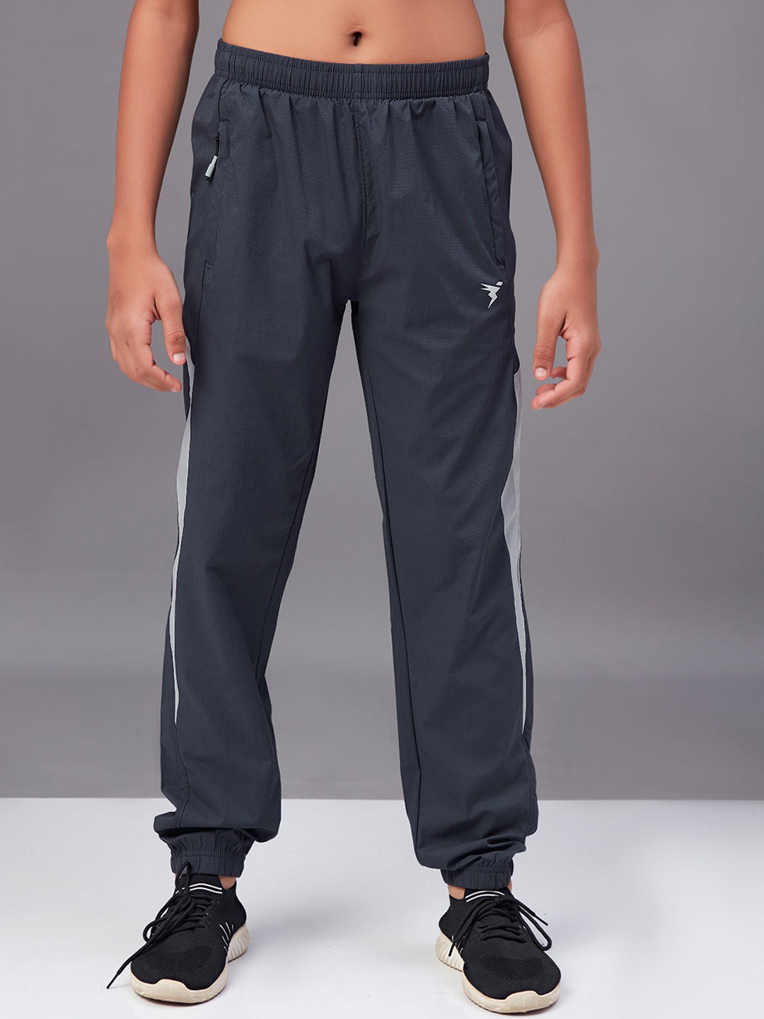 

Technosport Boys Slim Fit Joggers With Techno Guard, Grey