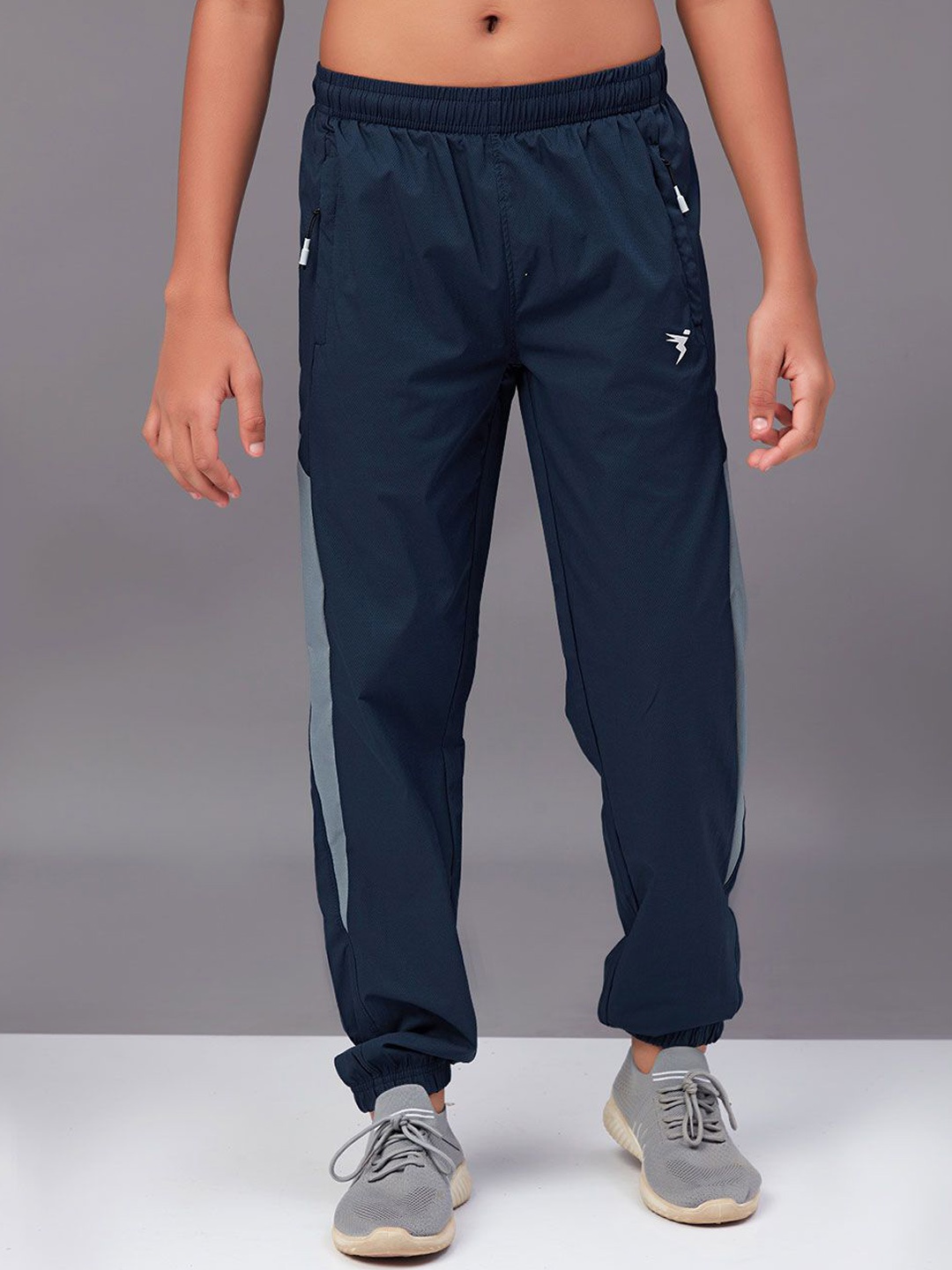 

Technosport Boys Slim Fit Joggers With Techno Guard, Navy blue