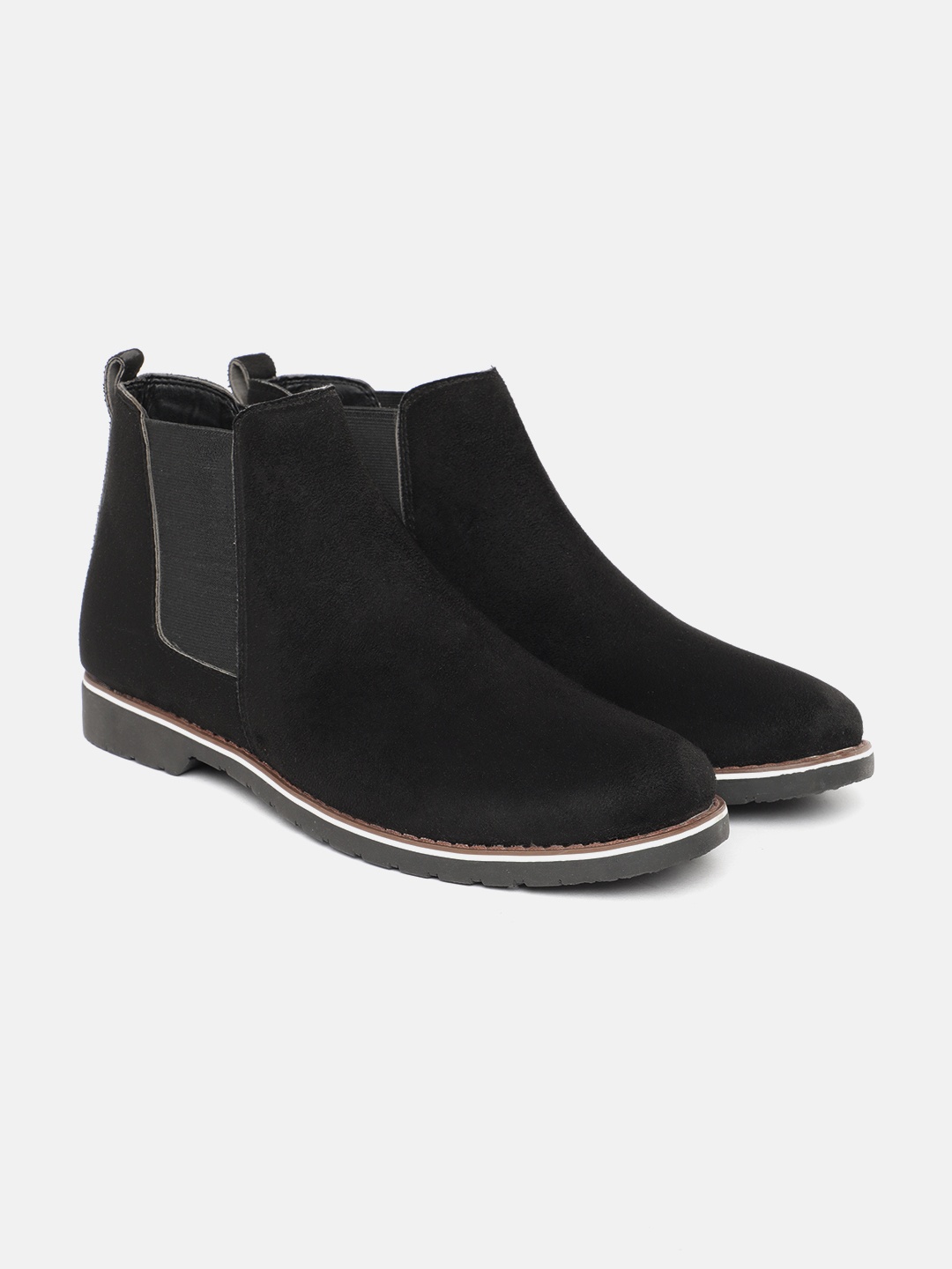 

Roadster The Life Co. Men Mid-Top Chelsea Boots, Black
