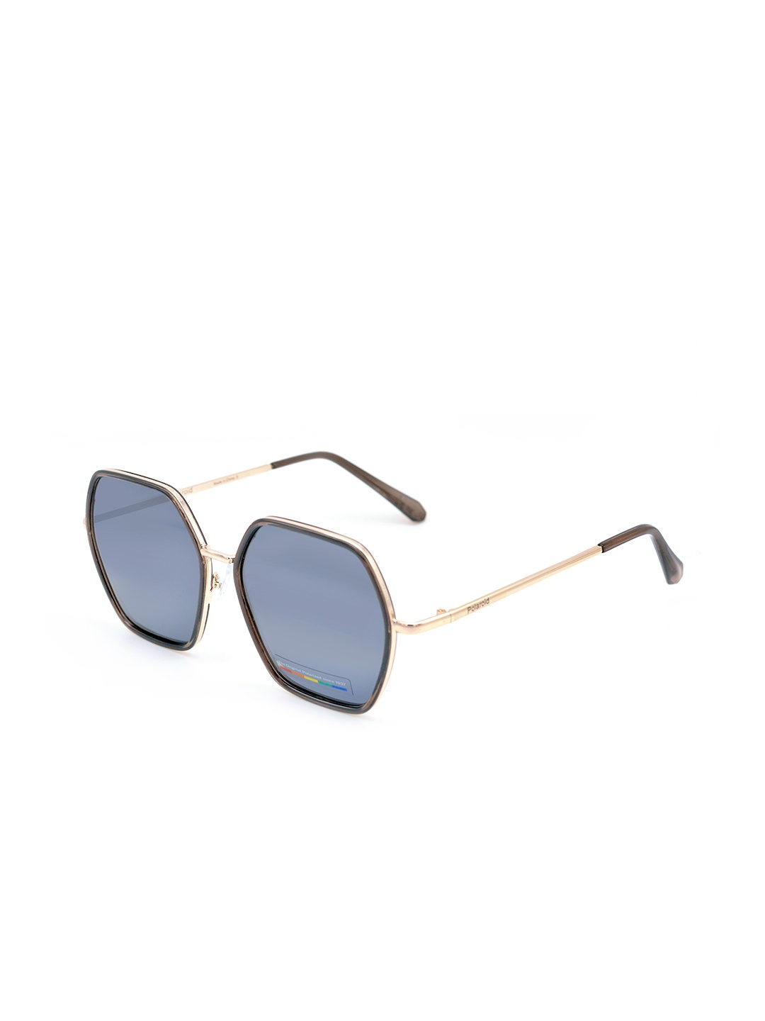 

Polaroid Outlook Women Hexagonal Sunglasses with UV Protected Lens 16426943623, Grey