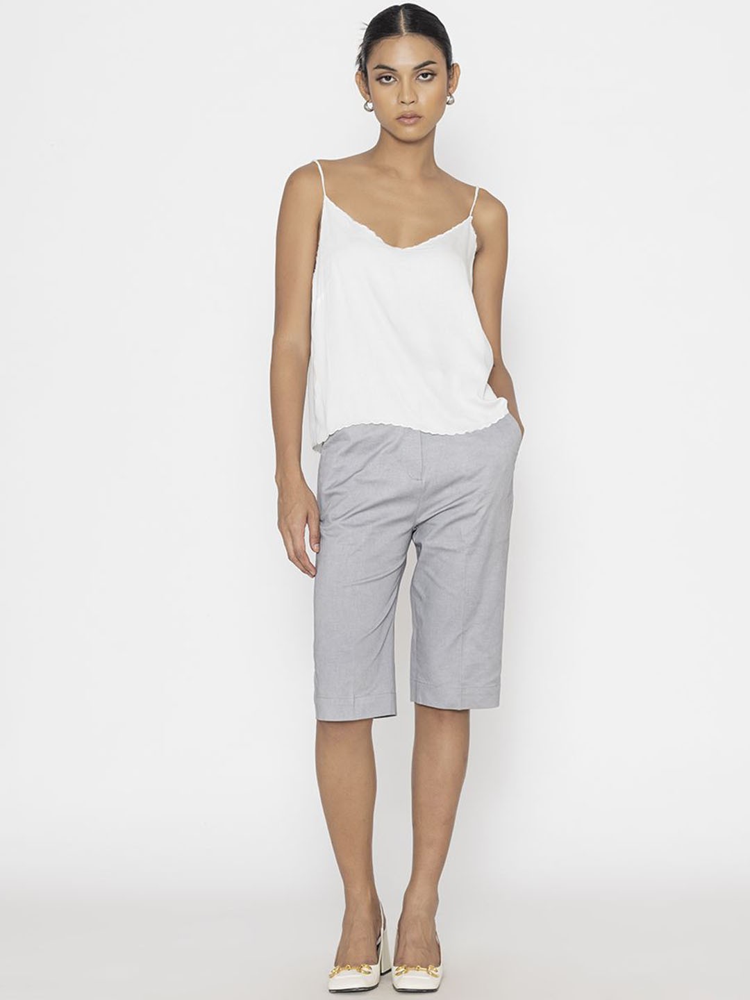 

Contemponari Women Oasis Camisole, White