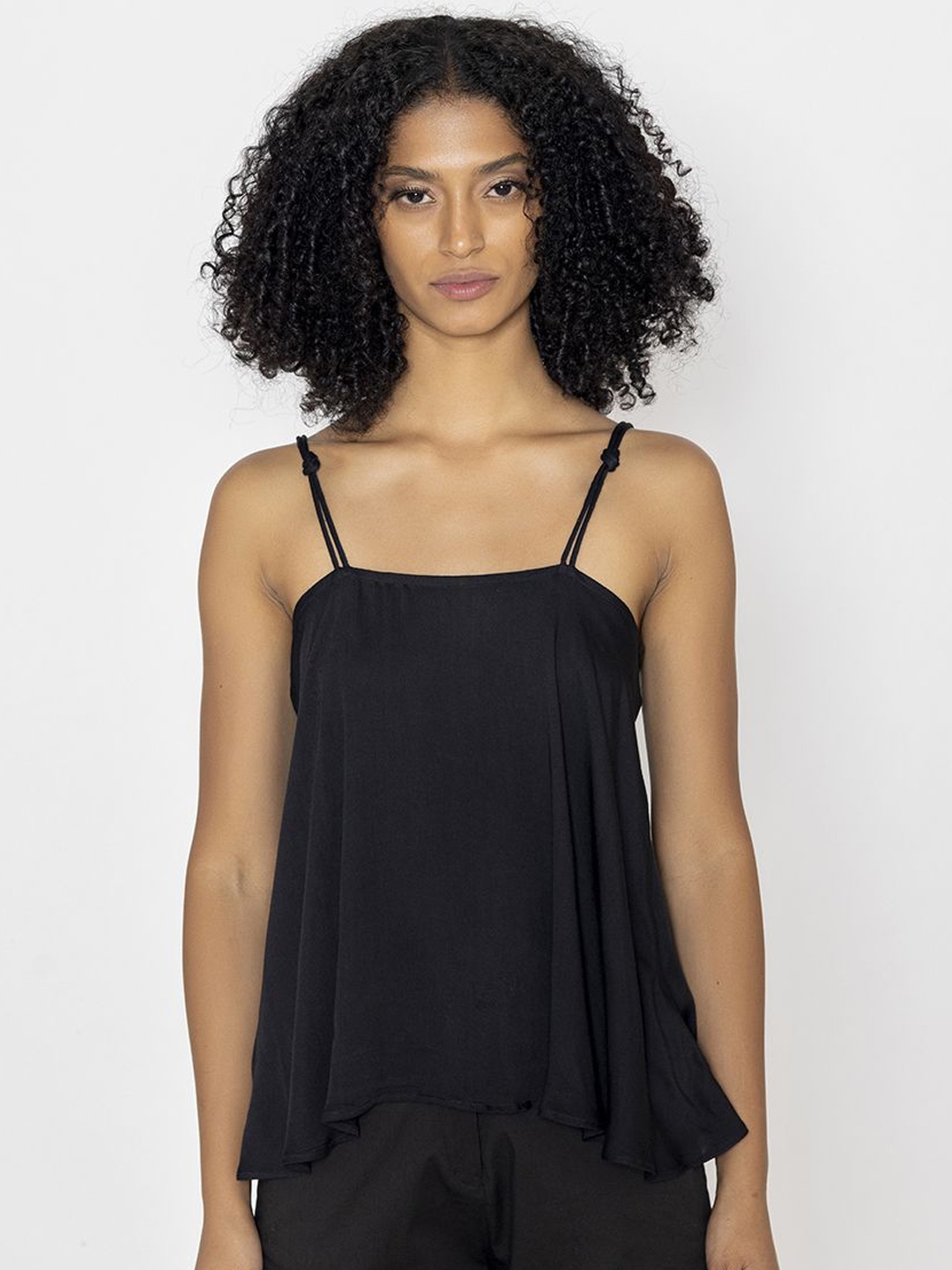 

Contemponari Women Sunburst Camisole, Black