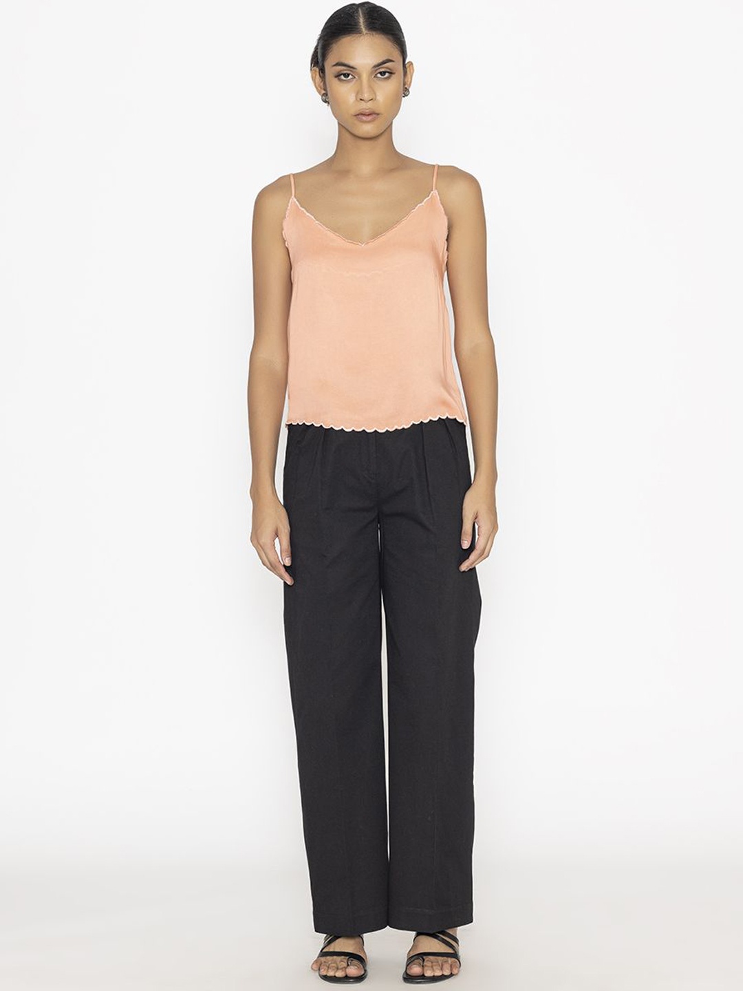 

Contemponari Women Non Padded Camisoles, Peach