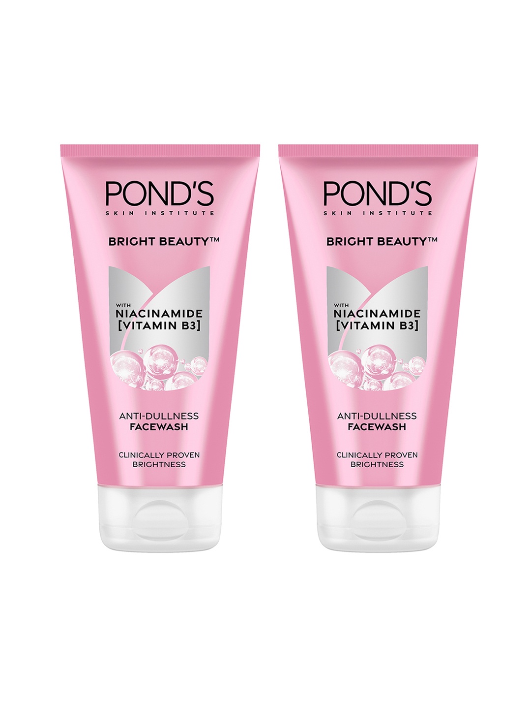 

Ponds Set of 2 Bright Beauty Spot-less Glow Face Wash With Vitamins - 150 g Each, Pink