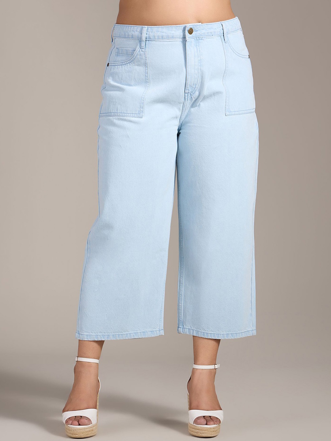 

20Dresses Women Straight Fit High-Rise Jeans, Blue