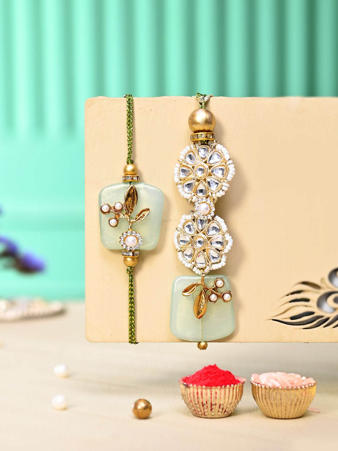 

Aapno Rajasthan Thread Rakhi, Green