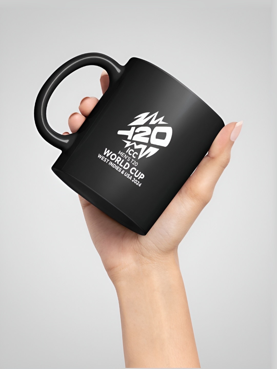 

FanCode Black & Blue Printed Ceramic Matte Mugs Set of Cups and Mugs