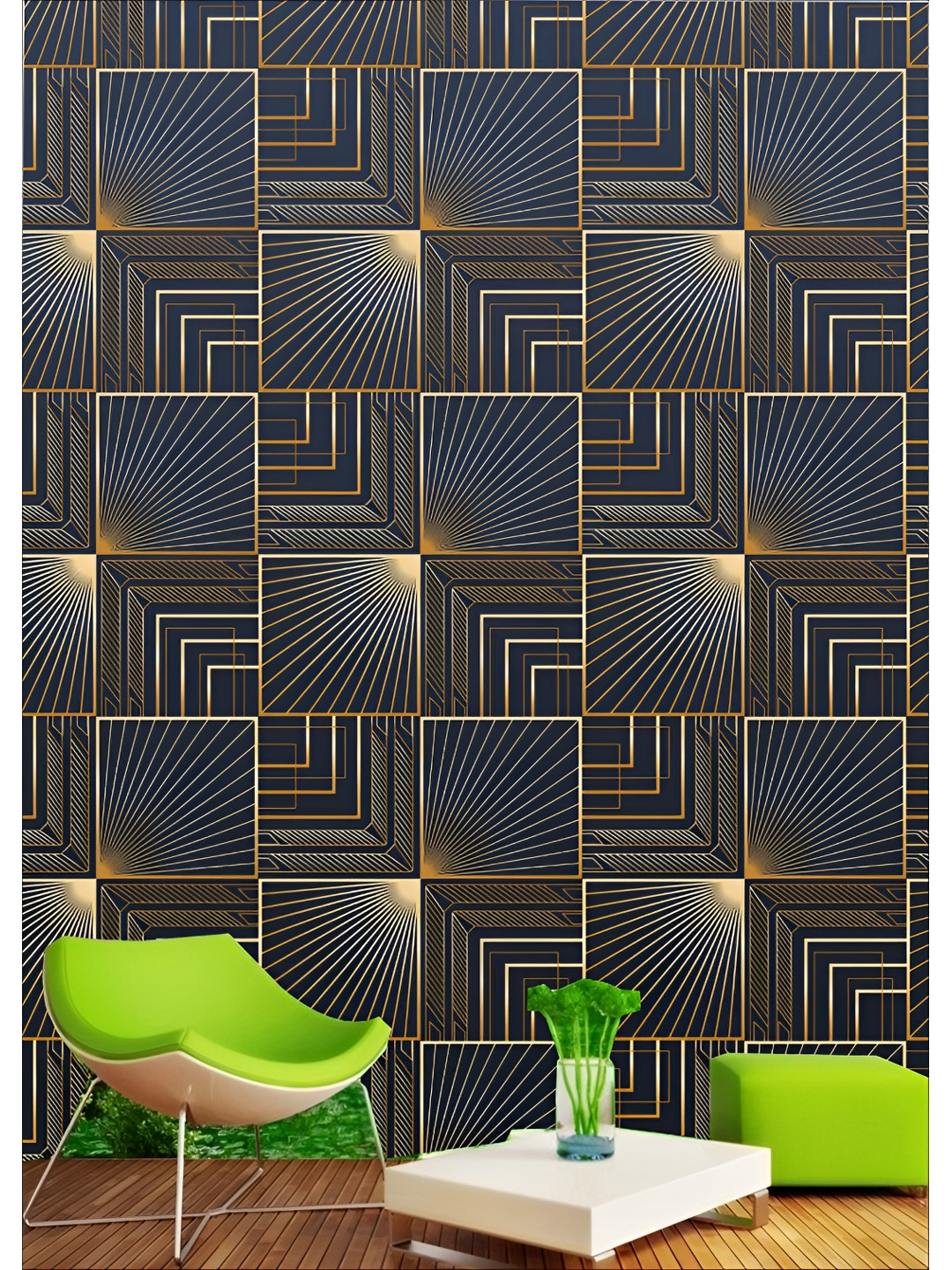 

Aura Black Printed Self-Adhesive Wall Sicker