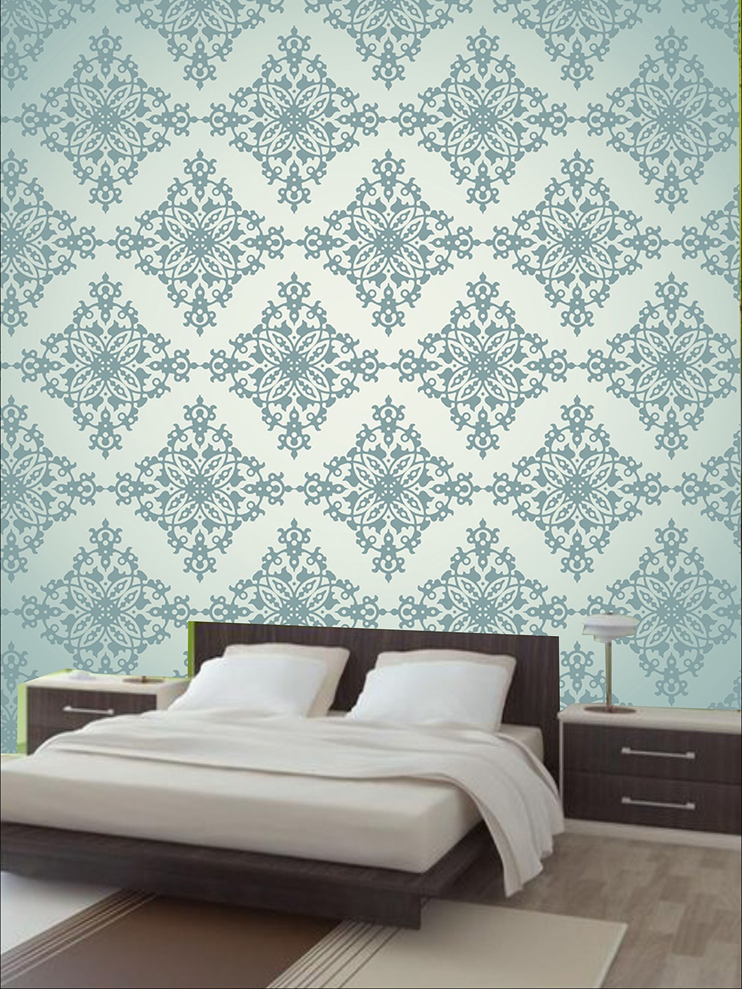 

Aura Cream Colored Printed Self-Adhesive Wall Sicker