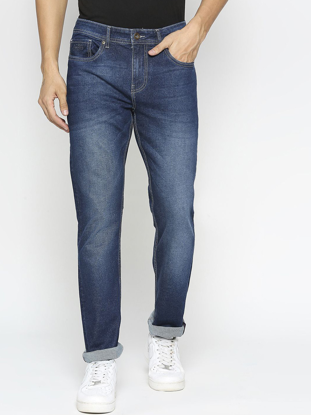

Being Human Men Slim Fit Heavy Fade Jeans, Blue