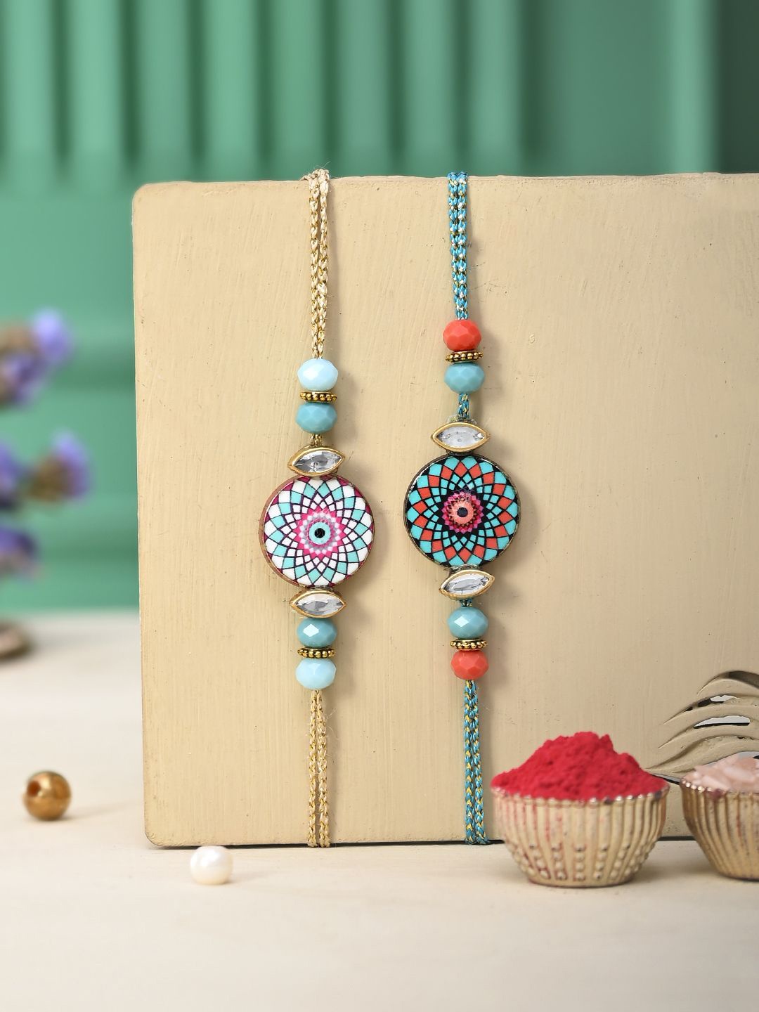 

Aapno Rajasthan Thread Rakhi, Blue