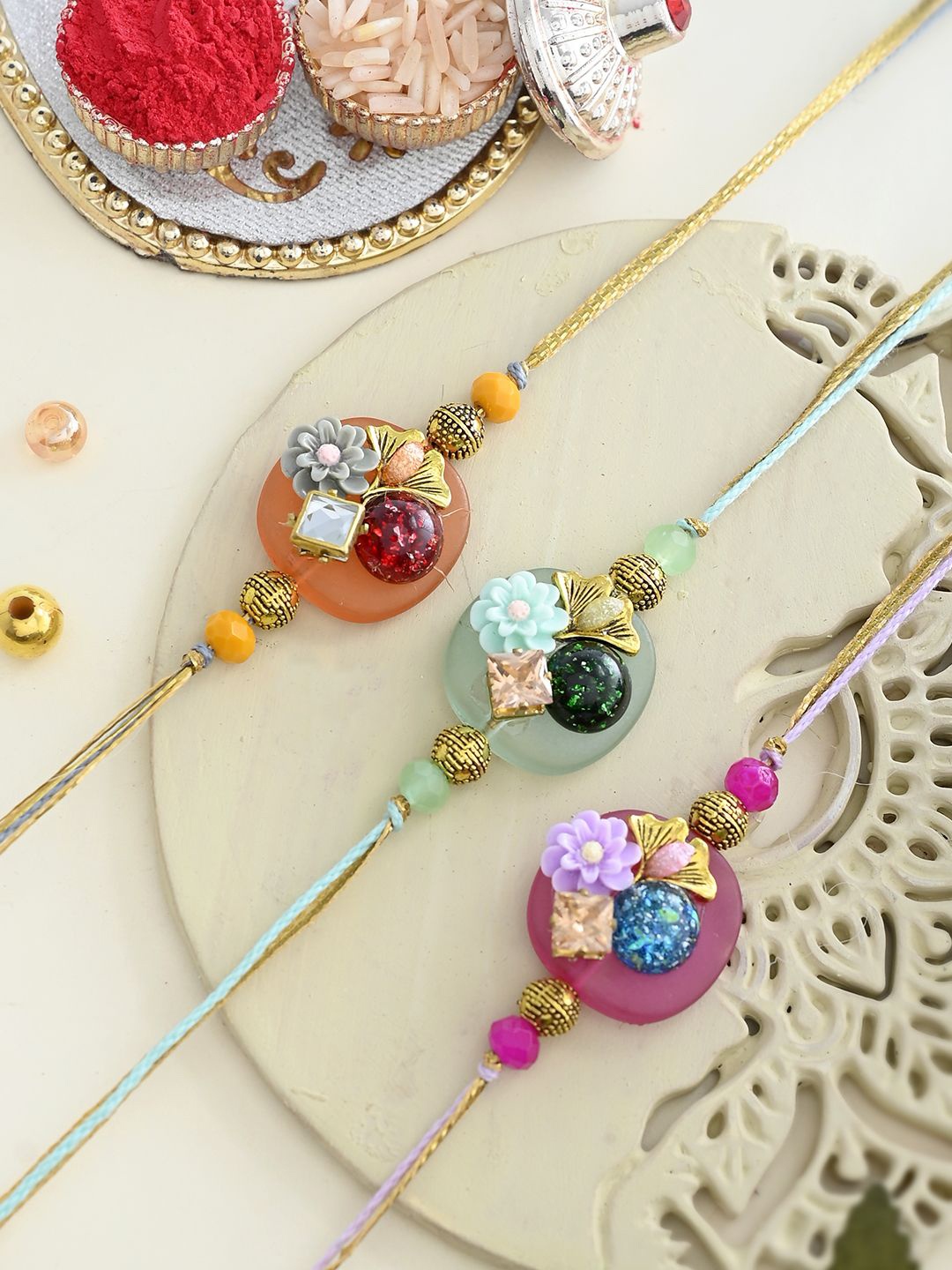 

Aapno Rajasthan Thread Rakhi, Orange