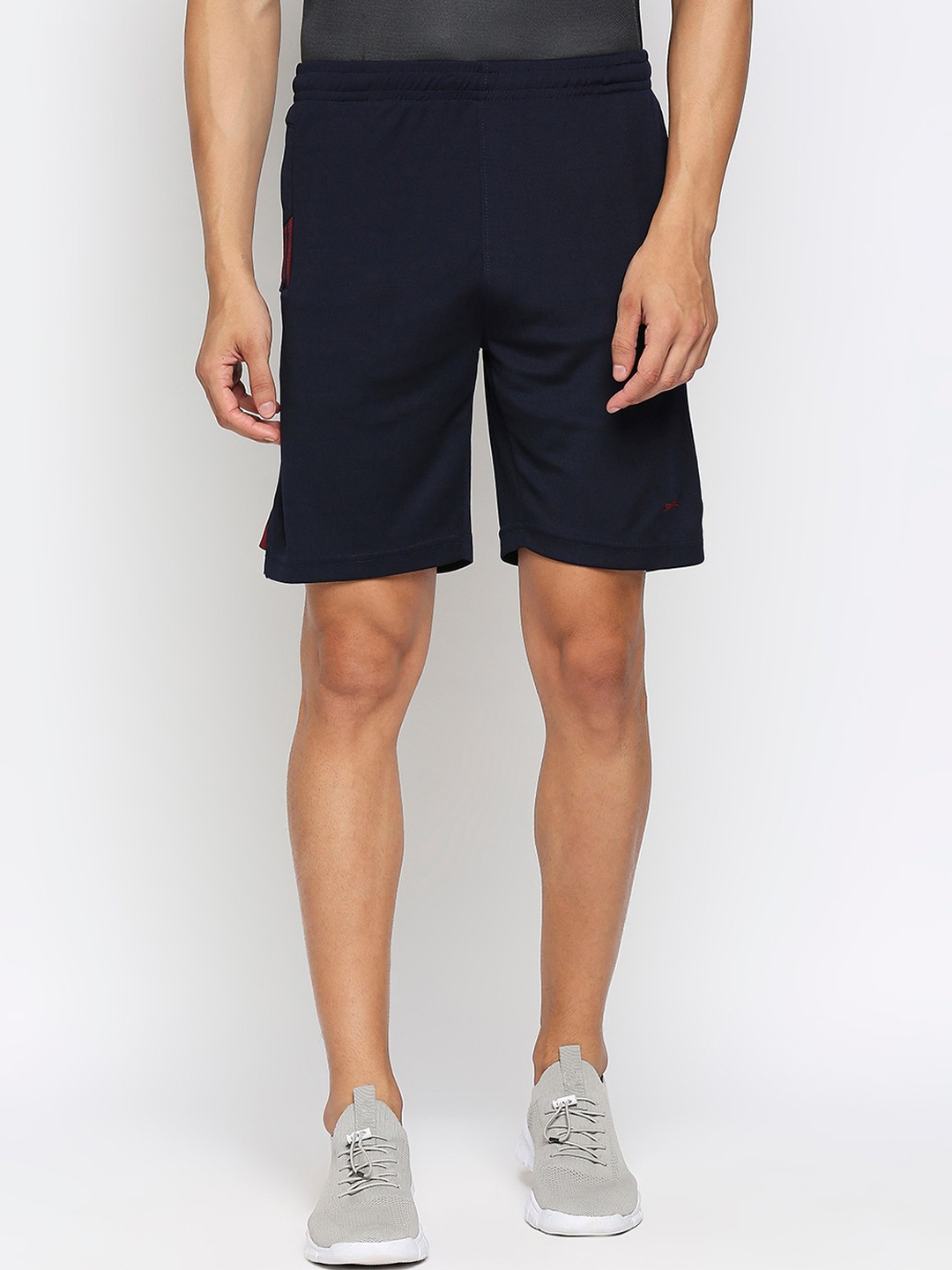 Black Panther Men Training or Gym Sports Shorts, Navy blue