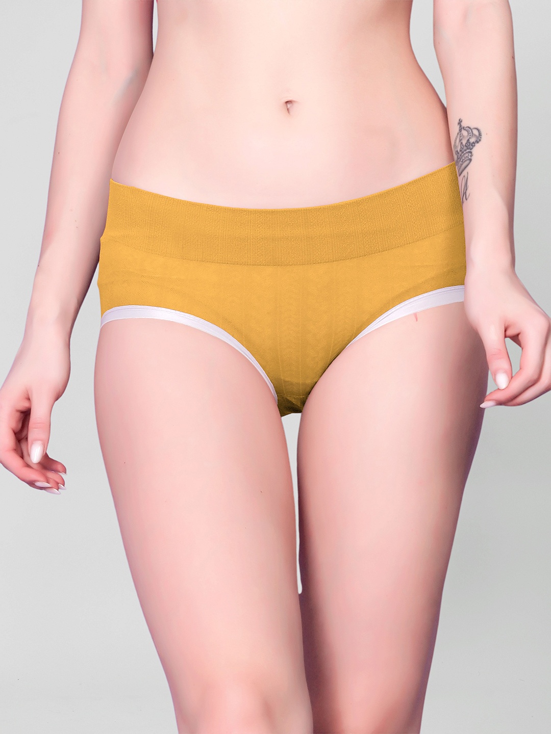 

Gopalvilla Mid Rise Hipster Brief GP102_Y, Yellow