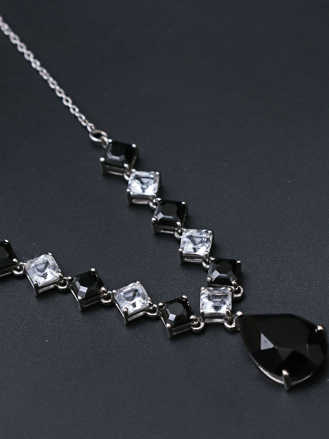 

HIFLYER JEWELS Women Sterling Silver Antique Chain, Black