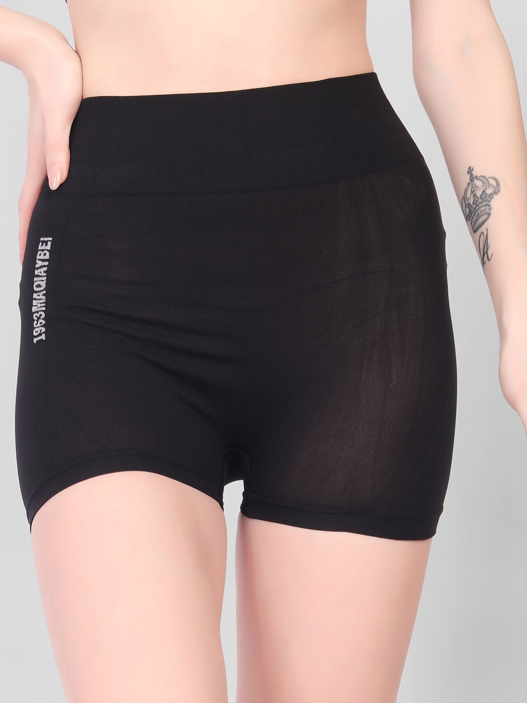 

Gopalvilla Mid Rise Boyshort Briefs GP103_BK, Black