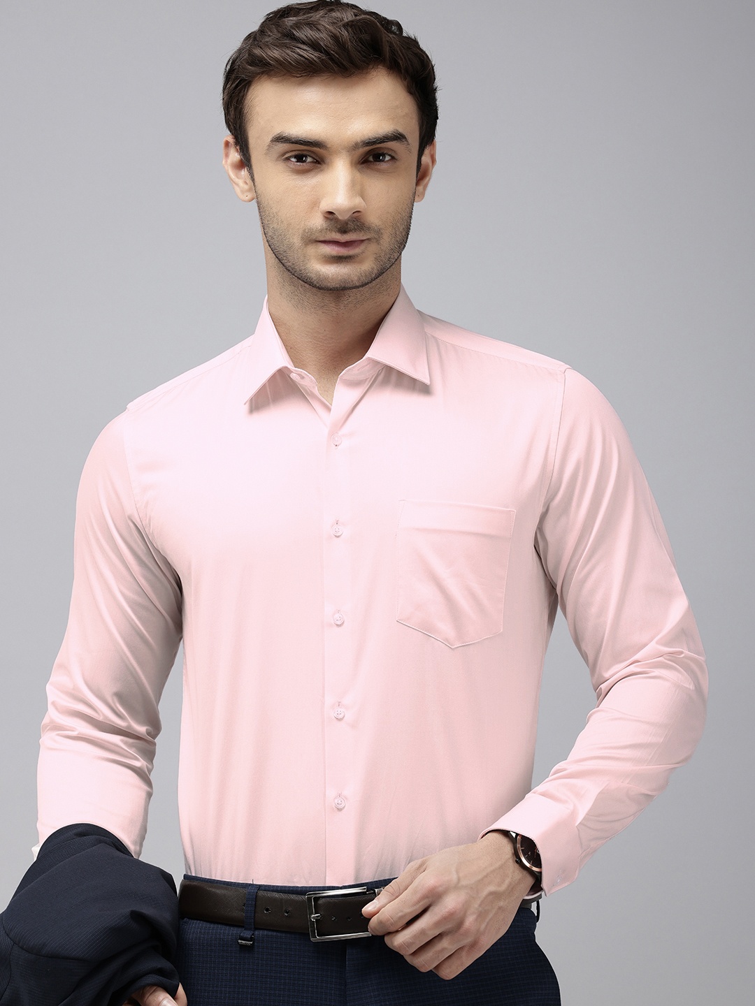 

Van Heusen Slim Fit Pure Cotton Formal Shirt, Pink