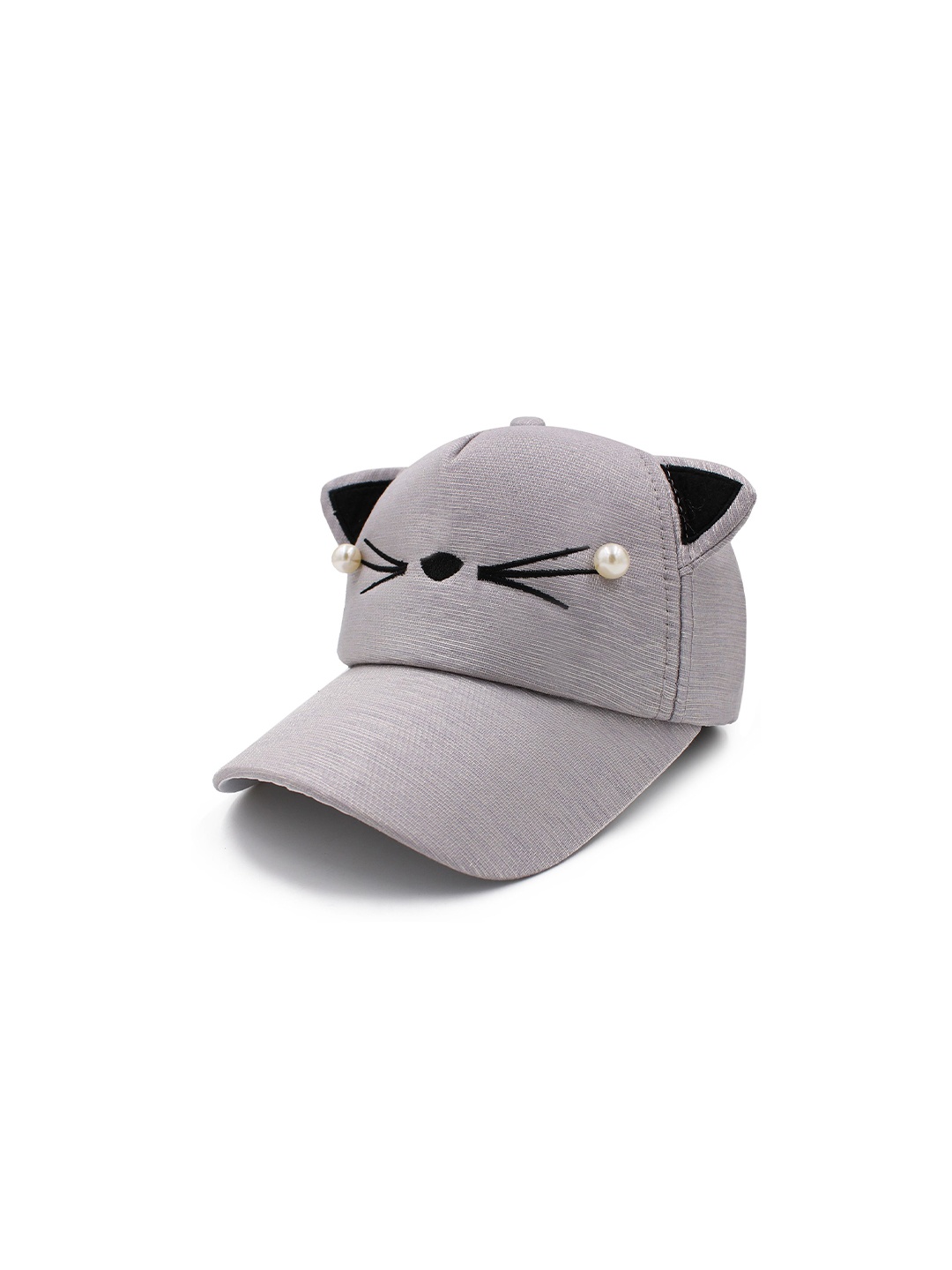 

JENNA Unisex Kids Printed Baseball Cap, Grey