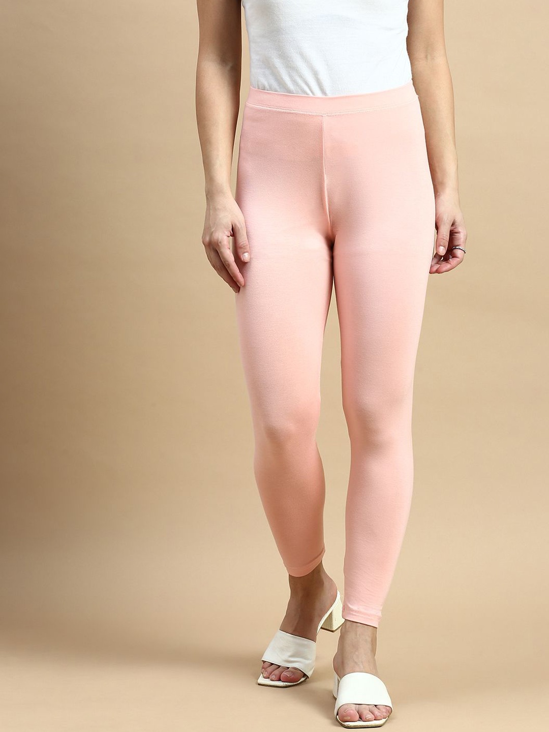 

De Moza Ankle Length Leggings, Pink