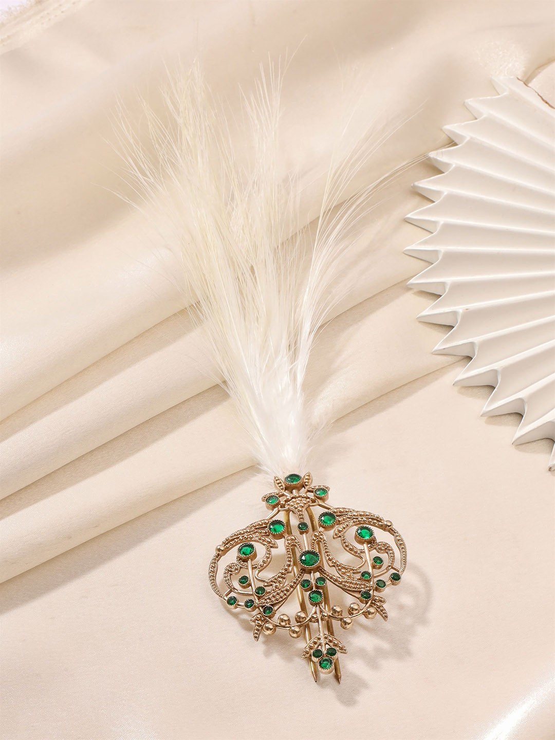 

COSA NOSTRAA Gold-Plated Kalangi Head Jewellery