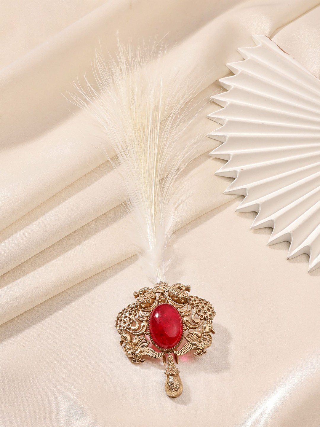 

COSA NOSTRAA Gold-Plated Maang Tikka Head Jewellery, Metallic