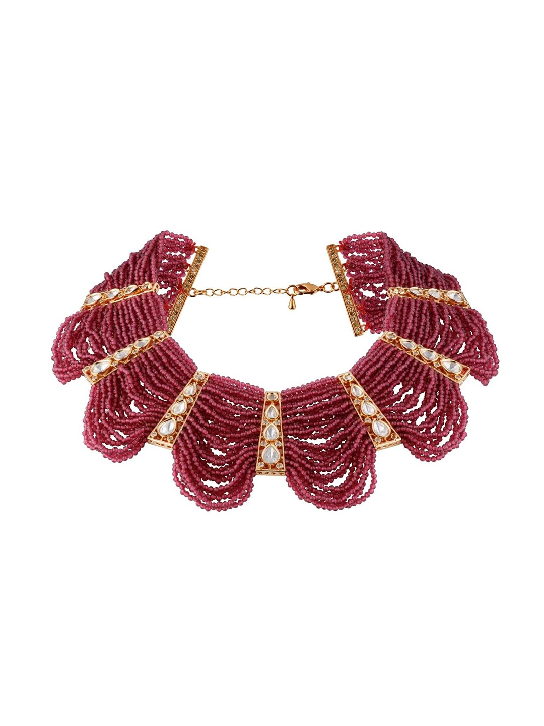 

Vivinia by Vidhi Gold-Plated Choker Necklace