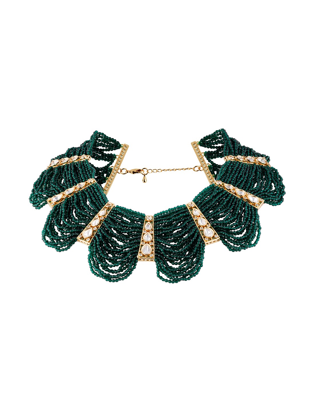 

vivinia BY VIDHI MEHRA Gold-Plated Choker Necklace