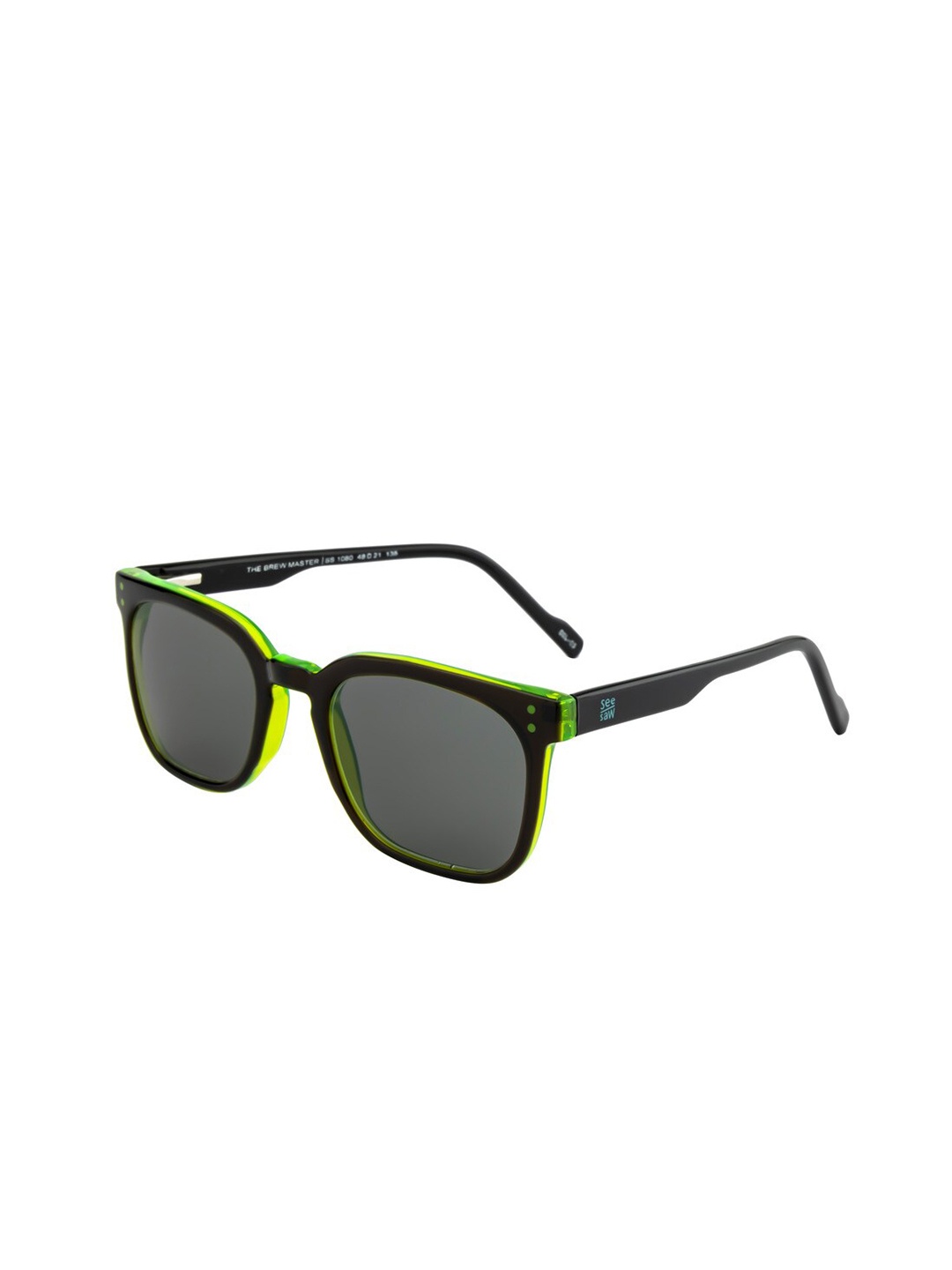 

SEESAW Unisex Kids Wayfarer Sunglasses with UV Protected Lens, Green