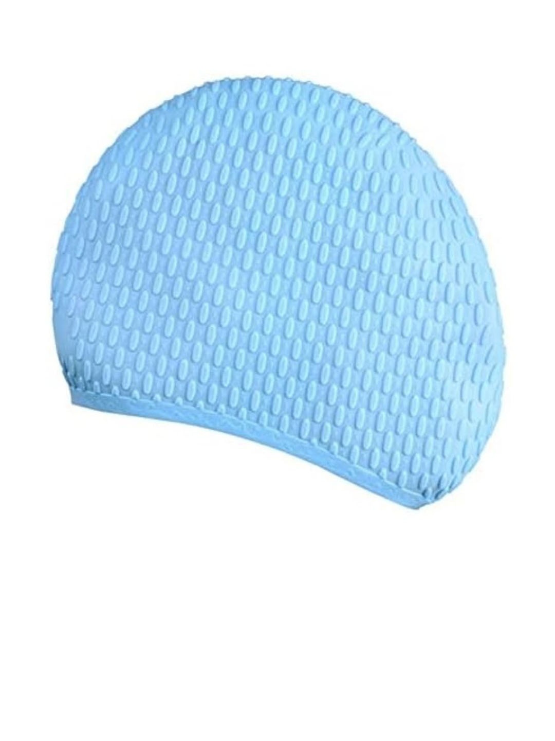 

EL REGALO Textured Swim Cap, Blue