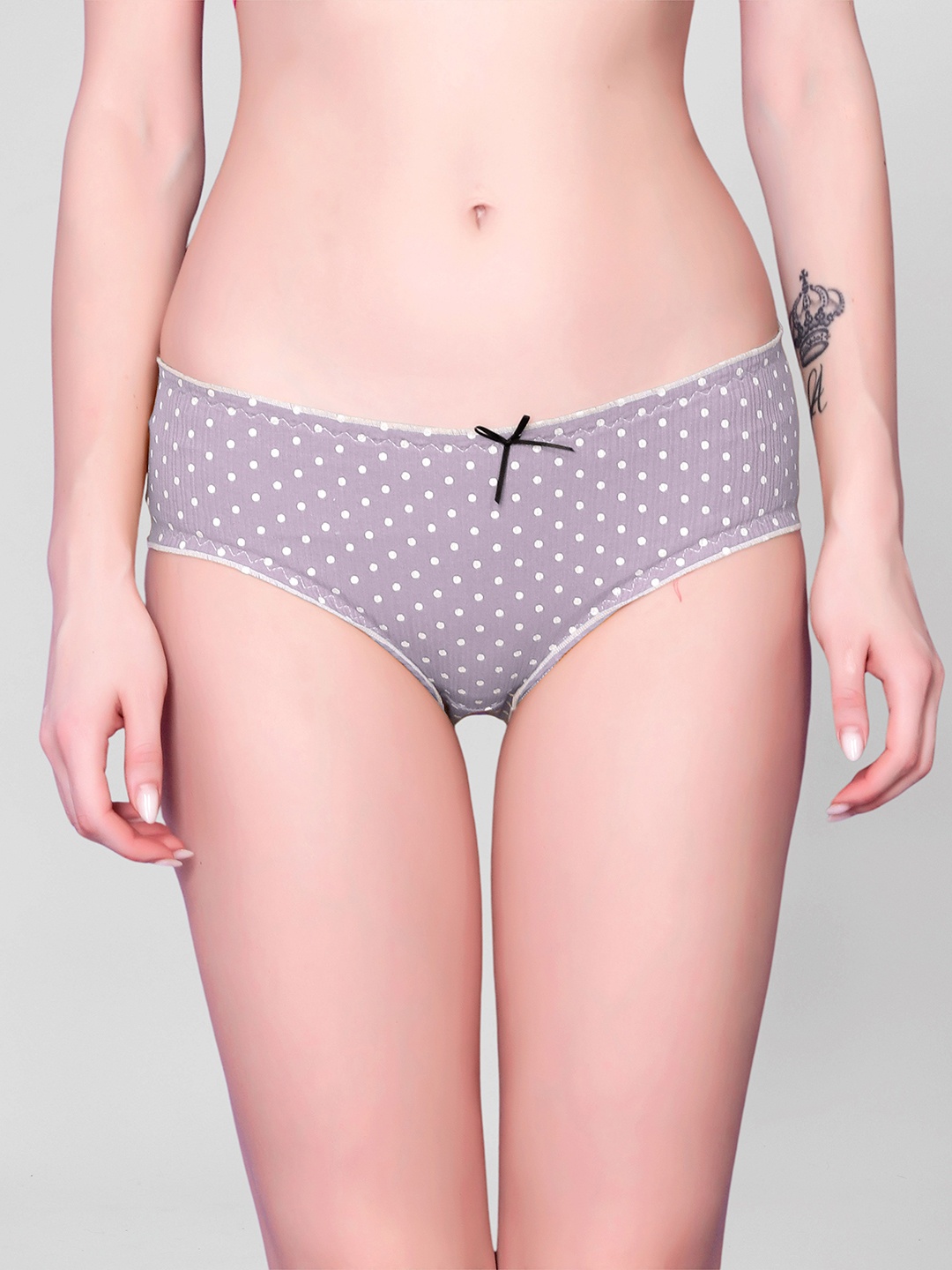 

Gopalvilla Women Printed Mid-Rise Hipster Briefs, Purple