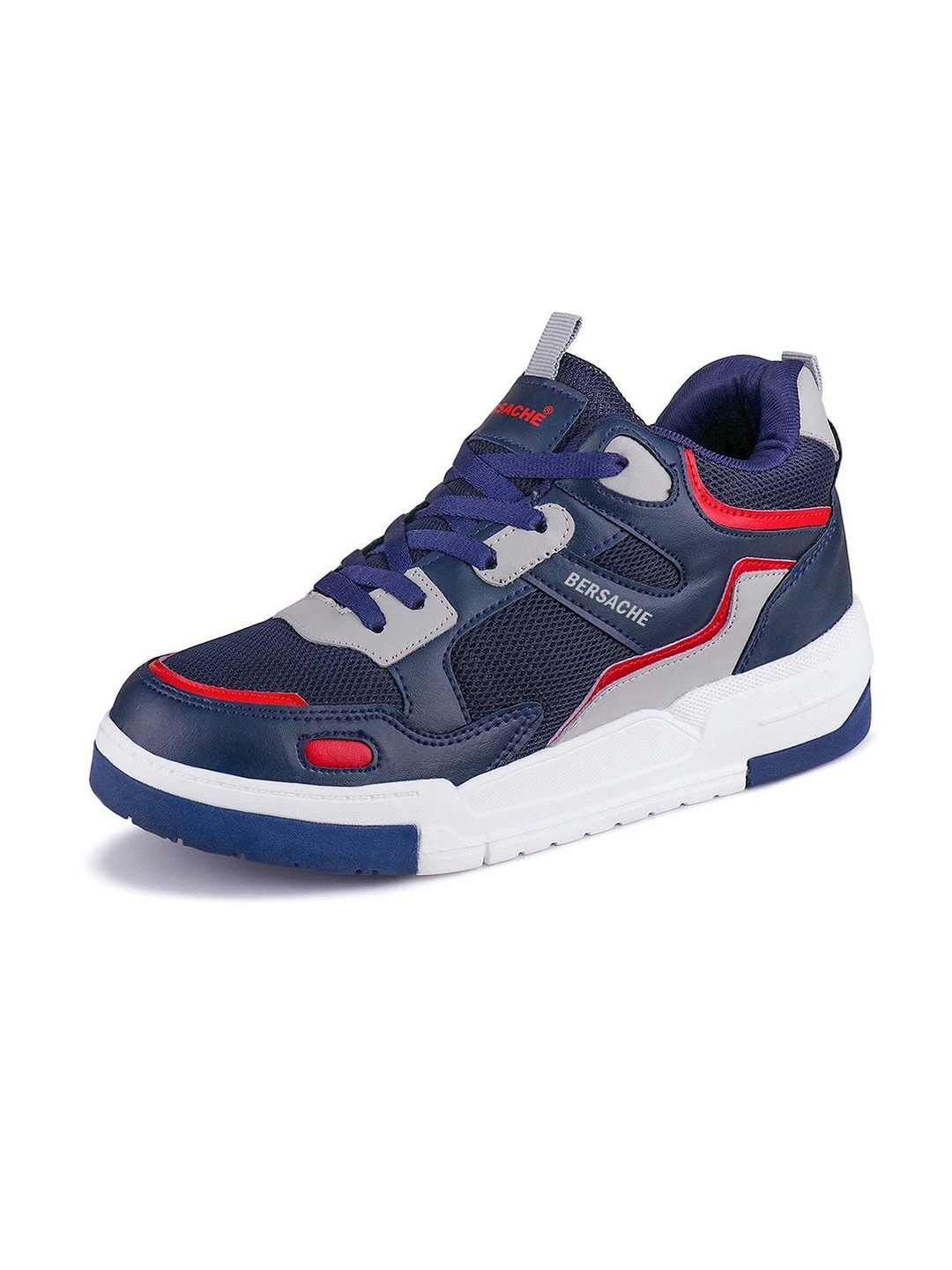 

BERSACHE Premium Men Running Non-Marking Shoes, Blue