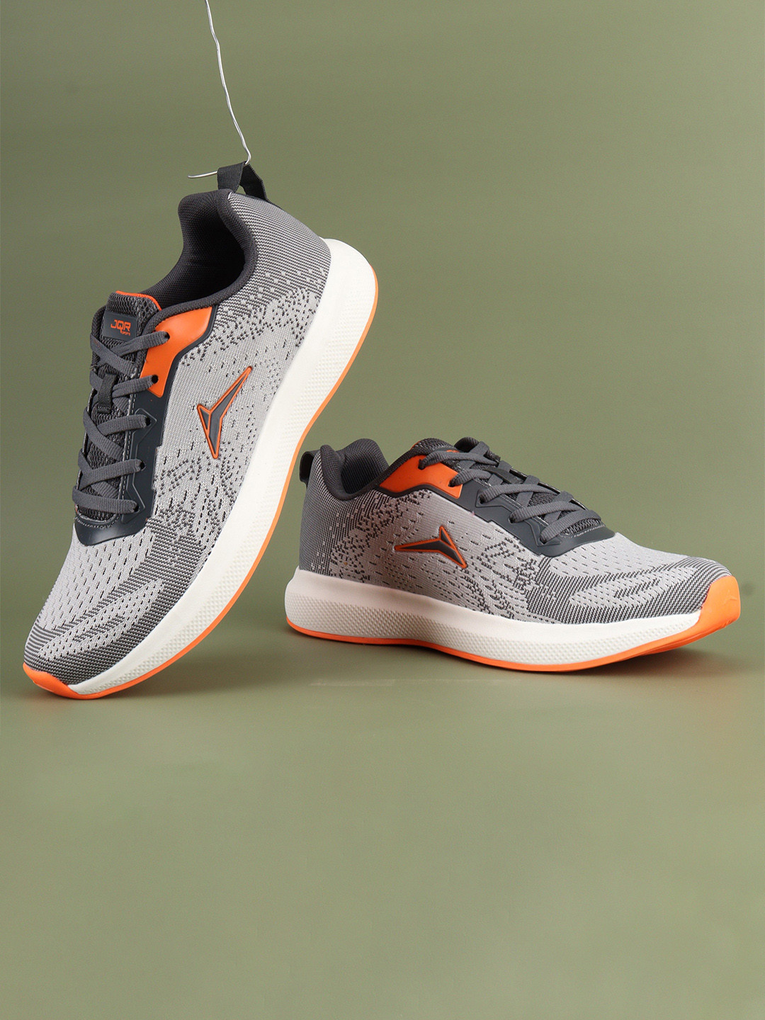 

JQR Men Mesh Running Non-Marking Shoes, Grey
