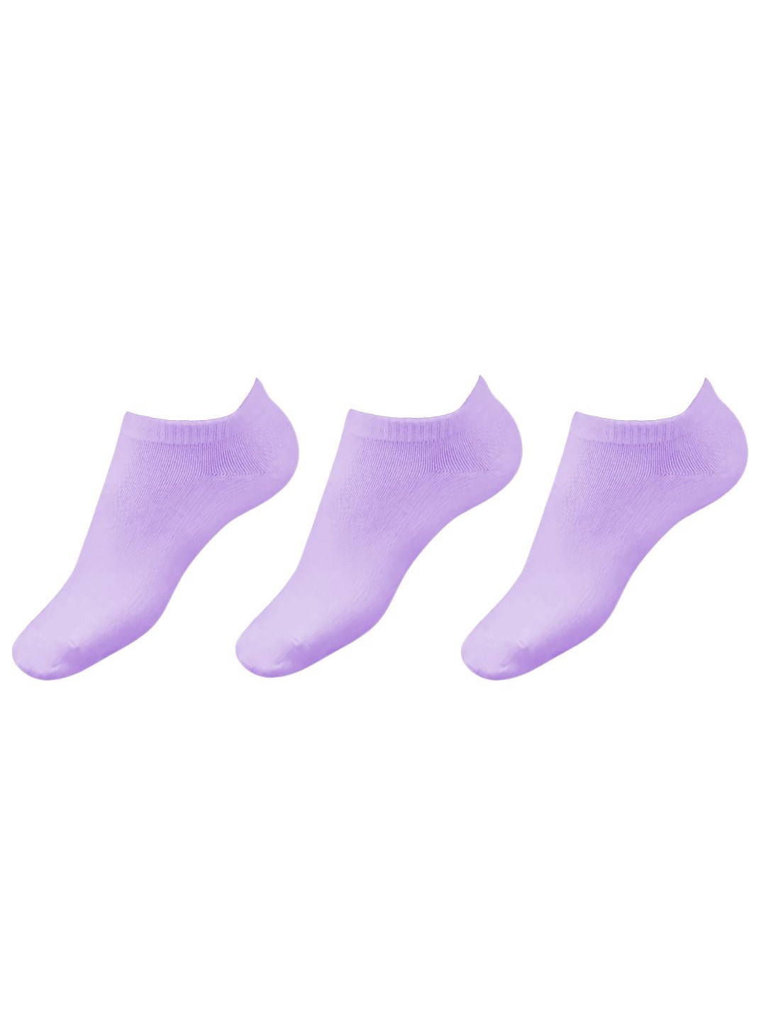 

Yuneek Women Pack of 3 Cotton Ankle Length Socks, Lavender