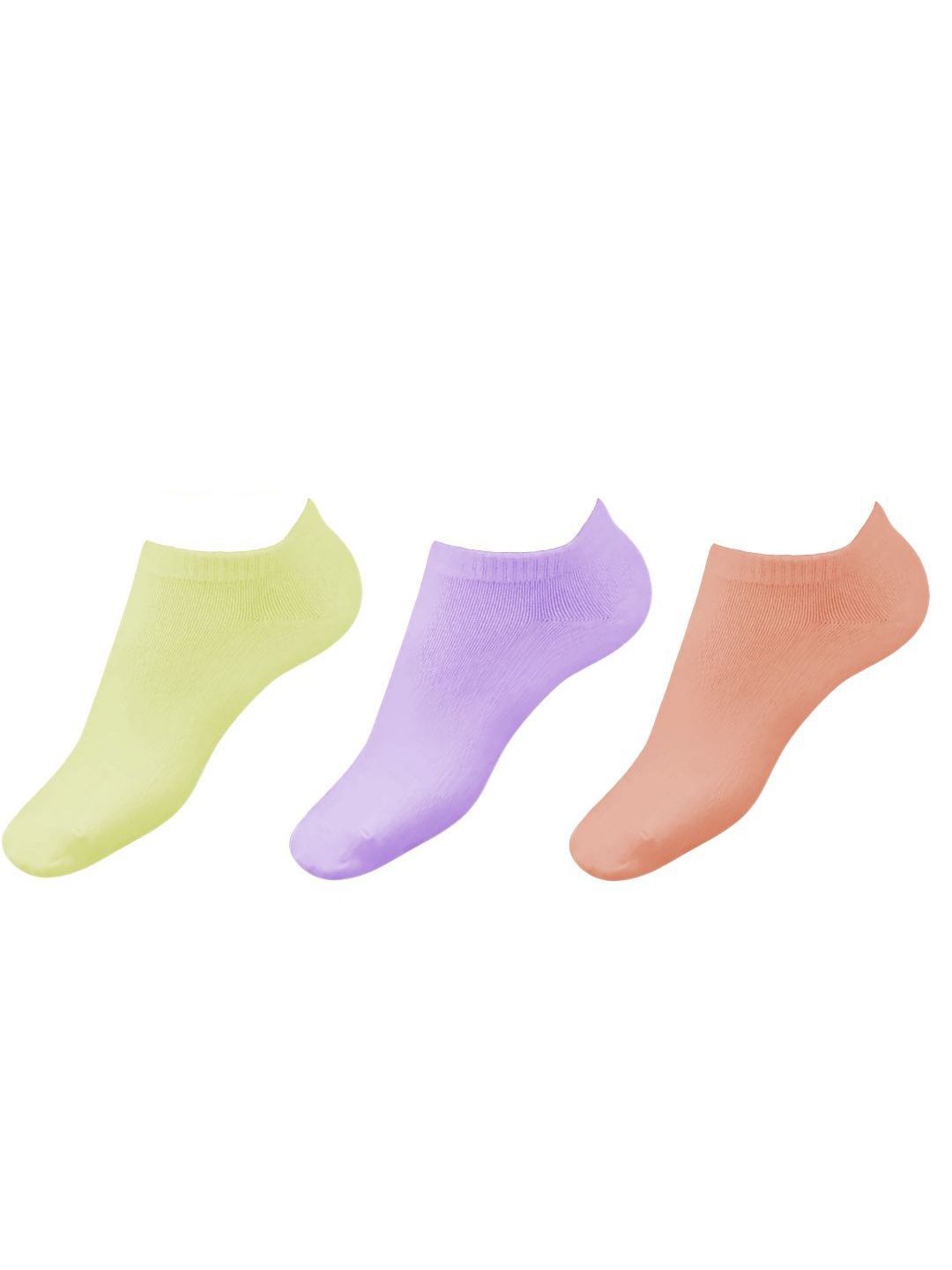 

Yuneek Women Pack of 3 Cotton Ankle Length Socks, Lavender