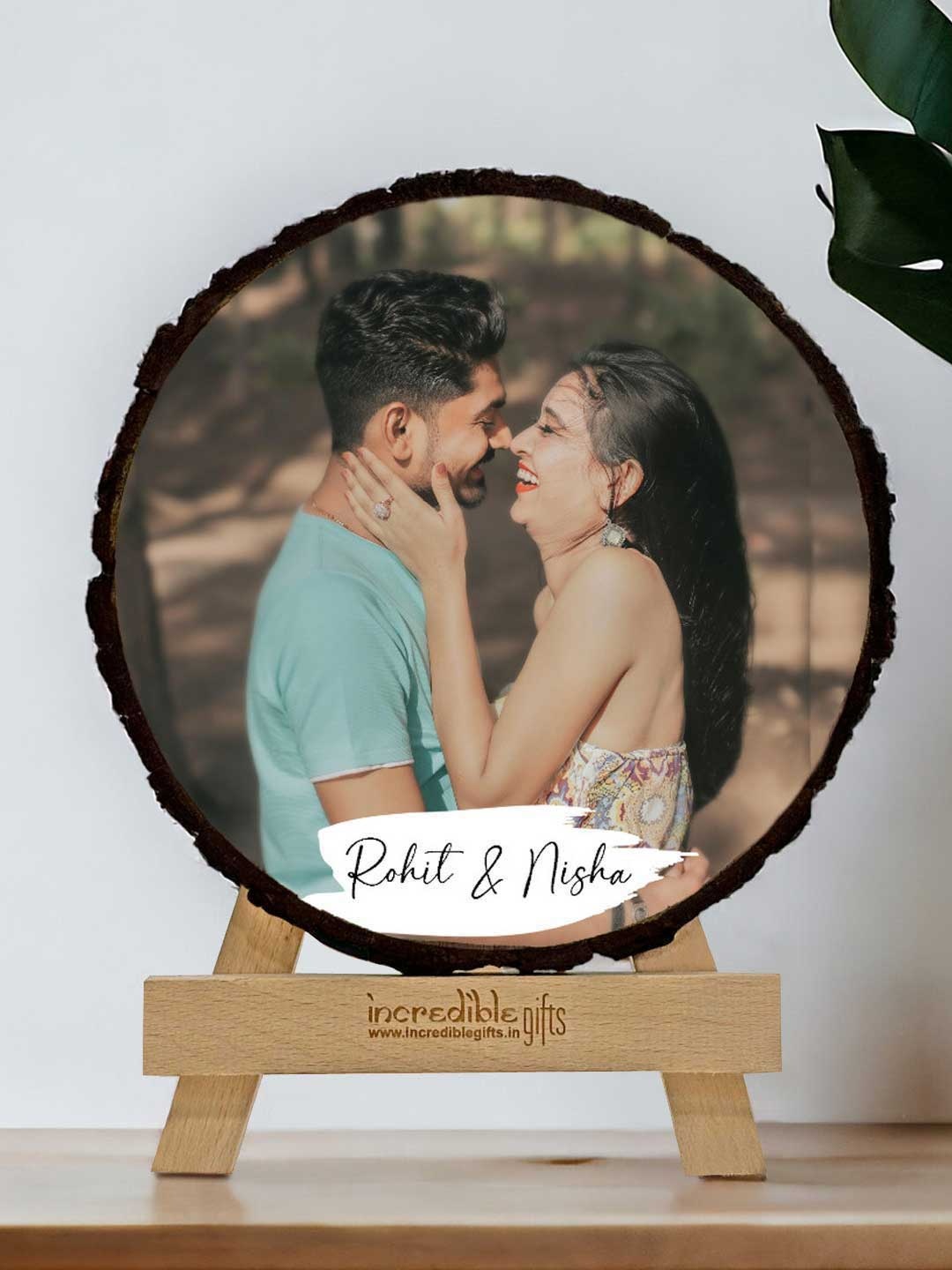 

GFTBX Brown & White 1 Pieces Wood Wall Photo Frames