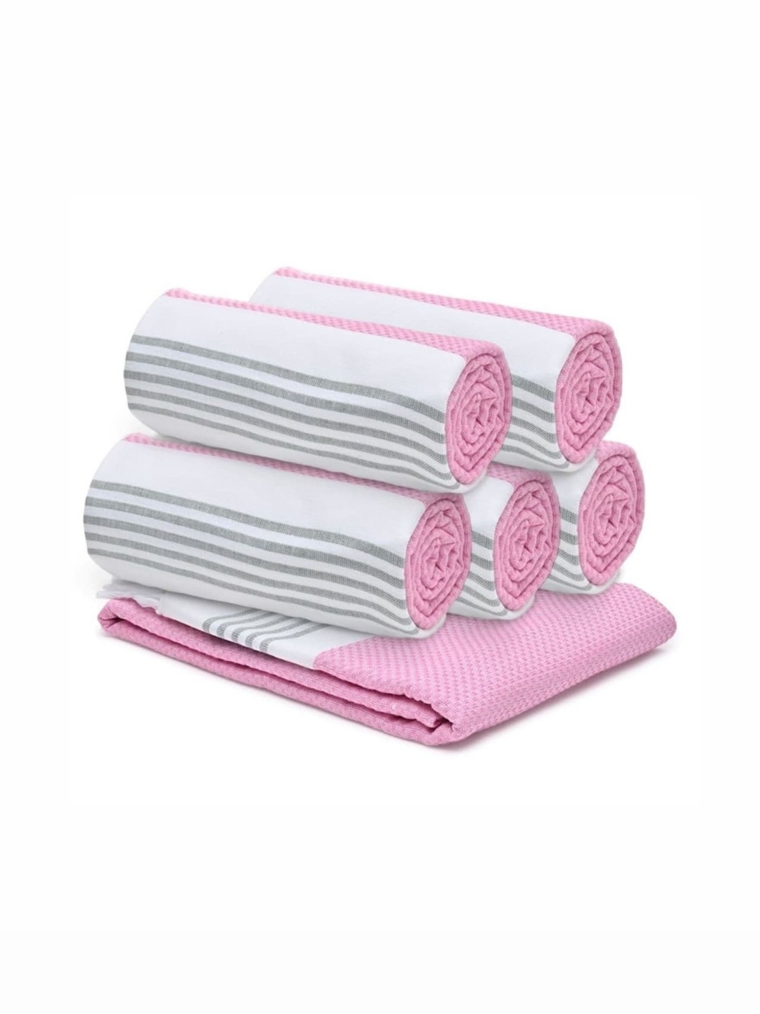 

The Better Home Pink Cotton 200 GSM Towel Set