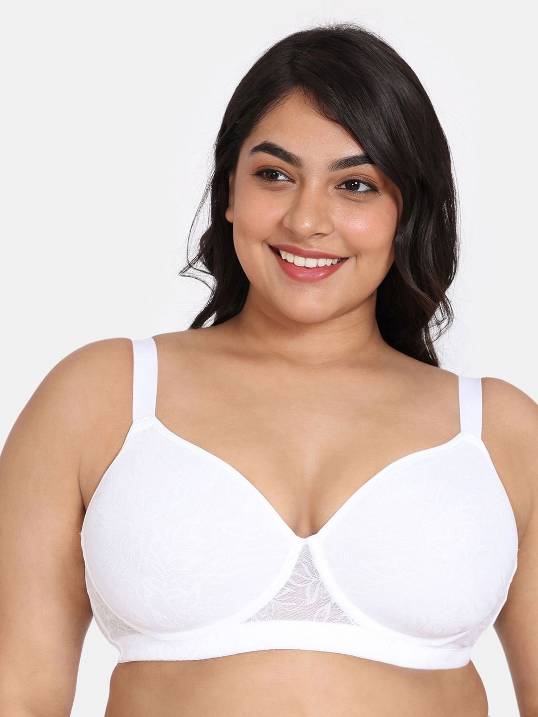 

Zivame Medium Coverage Underwired Bra, White