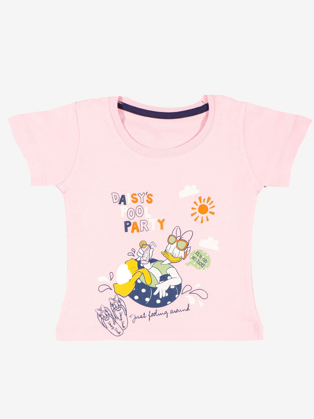 

Bodycare Girls Printed T-shirt, Pink