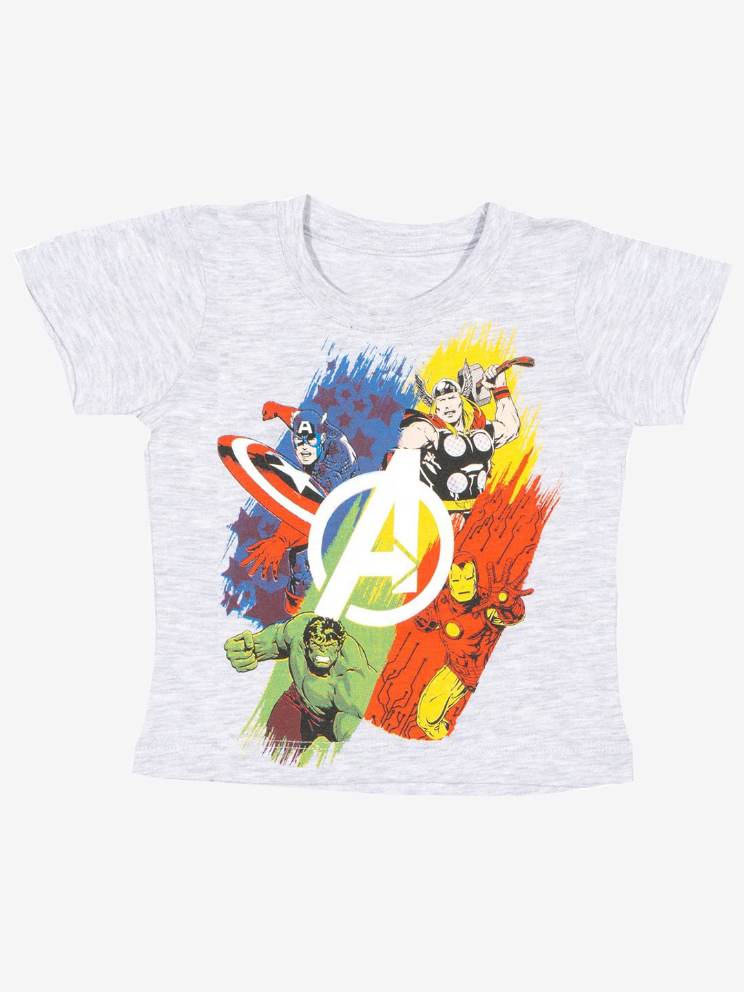 

Bodycare Boys Printed Applique T-shirt, Grey