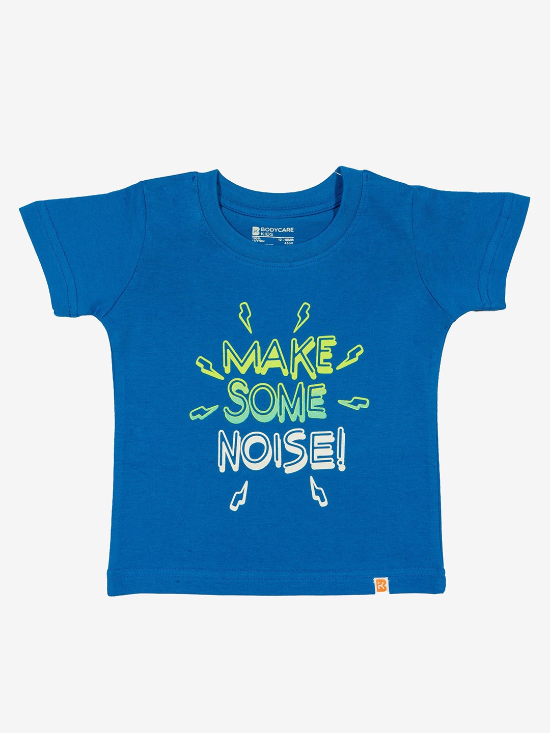 

Bodycare Boys Typography Printed Round Neck Cotton T-shirt, Blue