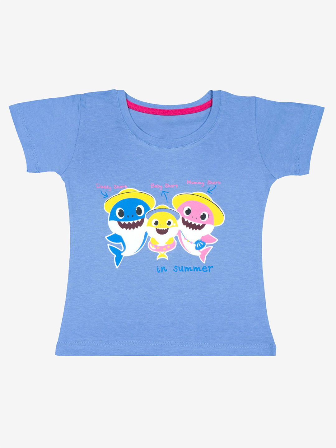 

Bodycare Girls Graphic Printed Round Neck T-shirt, Lavender